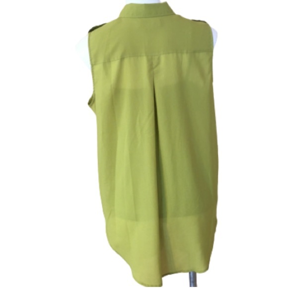 Liz Claiborne Sleeveless Blouse - Picture 8 of 8